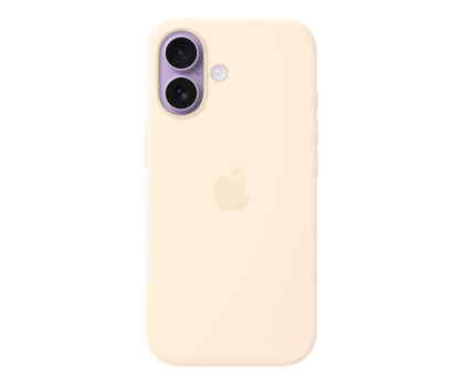 Etui do telefonów APPLE Silikonowe etui do iPhone 17 MagSafe waniliowe MHVM4ZM/A
